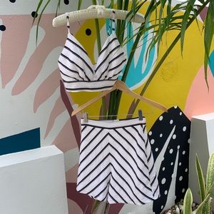 Sabo Skirt striped set